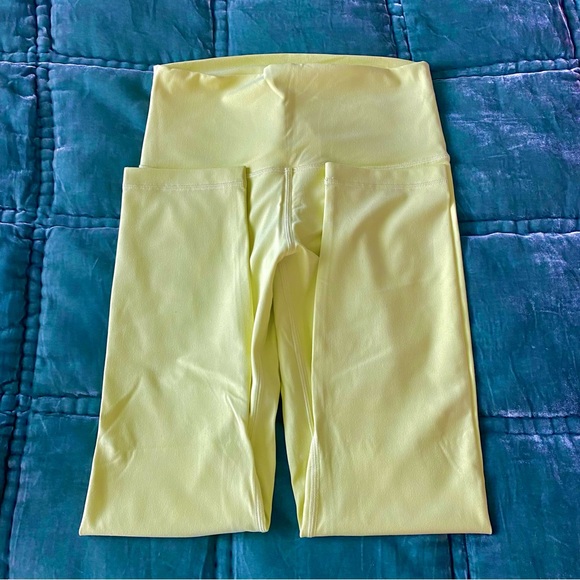 lululemon athletica Pants - Lululemon Align 25” Lemon Vibe NWOT size 4